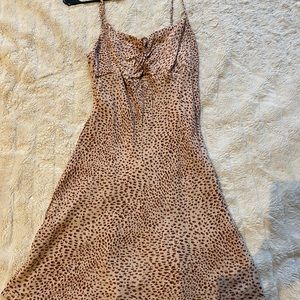 Leopard mini dress!